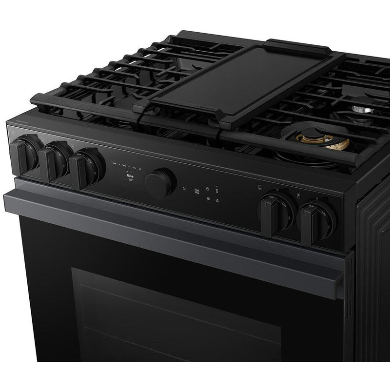 Samsung 6.0 cu. ft. Bespoke Smart Slide-In Gas Range NSG6DG8500MT/AA IMAGE 7