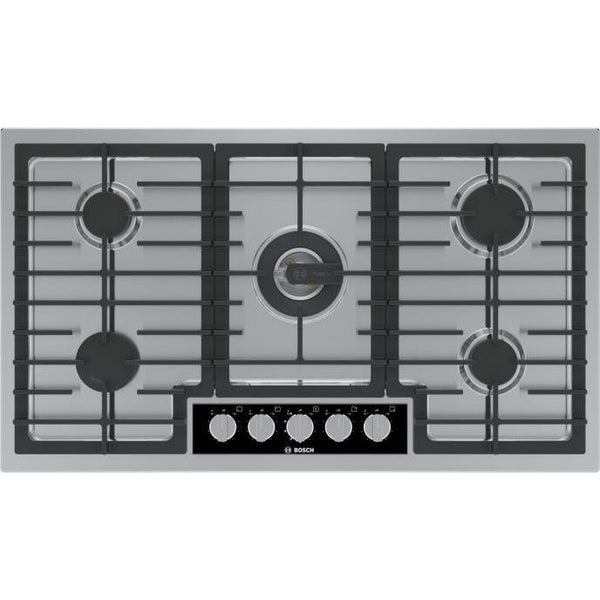 Bosch 36-inch Built-In Gas Cooktop NGMP659UC/01 IMAGE 1