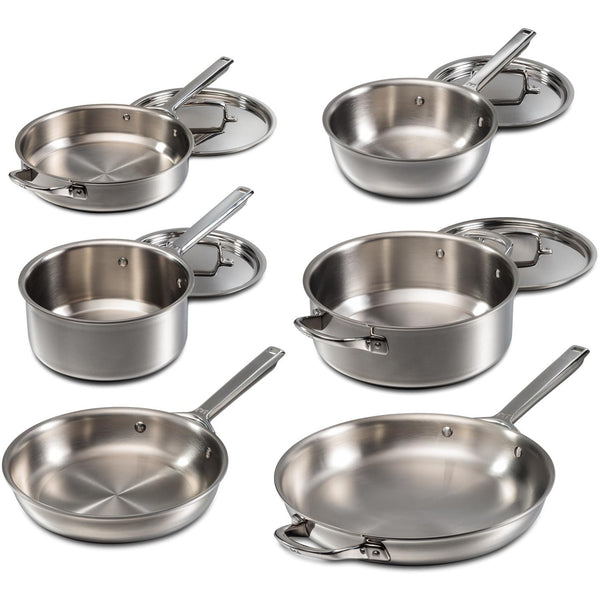 Wolf Gourmet 10-Piece Cookware Set WGCW100SN IMAGE 1