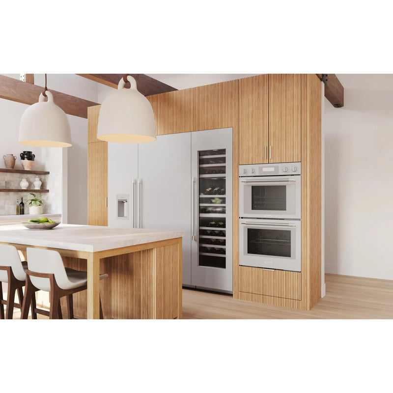 Thermador 30-inch, 7.3 cu. ft. Built-in Double Wall Oven with Steam Convection PODS302B IMAGE 8