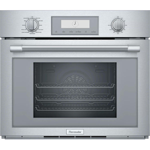 Thermador 30-inch, 2.8 cu. ft. Built-in Single Wall Oven with Steam Convection PODS301B IMAGE 1