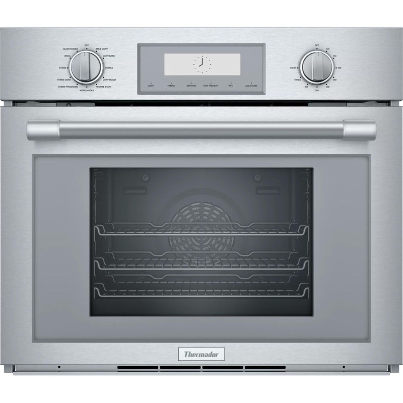 Thermador 30-inch, 2.8 cu. ft. Built-in Single Wall Oven with Steam Convection PODS301B IMAGE 1