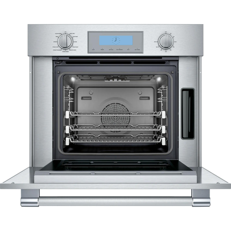 Thermador 30-inch, 2.8 cu. ft. Built-in Single Wall Oven with Steam Convection PODS301B IMAGE 2