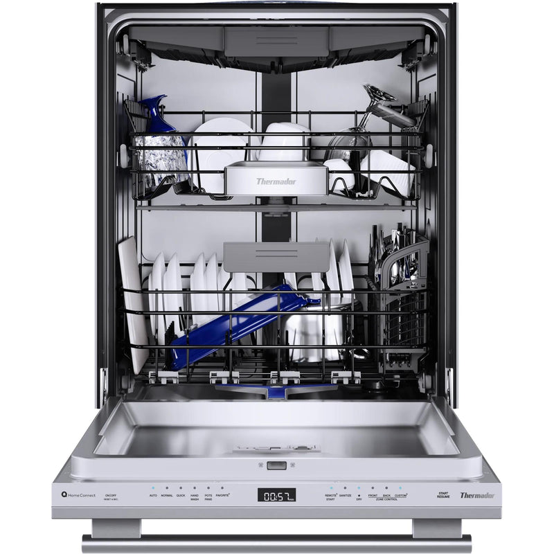 Thermador 24-inch Built-in Dishwasher with Masterpiece® Handle DWHD660EFM IMAGE 2