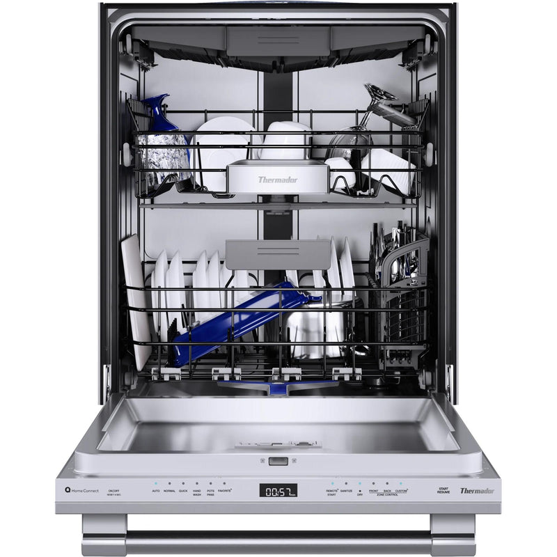 Thermador 24-inch Built-in Dishwasher with Professional Handle DWHD660EFP IMAGE 2