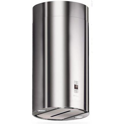 Faber 15-inch Cylindra Isola Island Range Hood CYLNIS15SS IMAGE 1