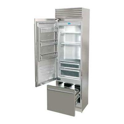 Fhiaba 24-inch, 12.1 cu. ft. Bottom Freezer Refrigerator with Ice and Water FP24BI-LS IMAGE 1