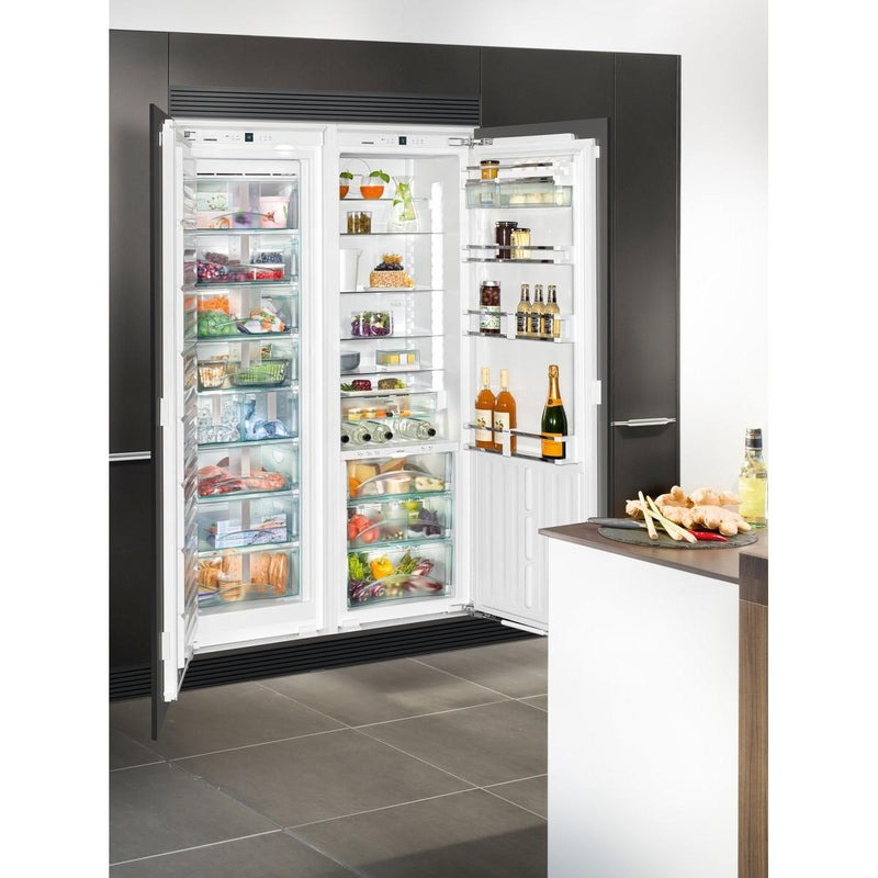 48 inch side by deals side refrigerator freezer