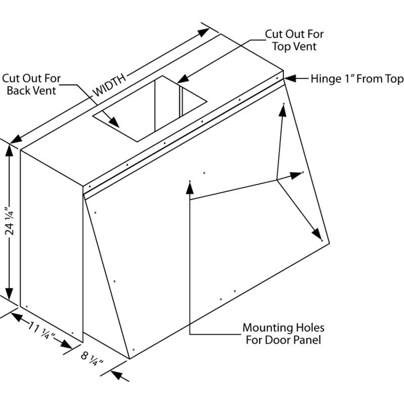 Vent-A-Hood 30-inch Wall Mount Range Hood TLH-130SS IMAGE 2