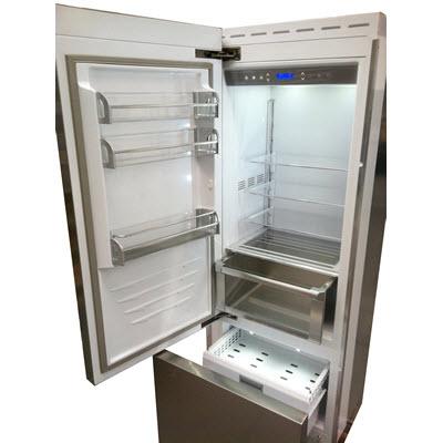 Fhiaba 36-inch, 16.67 cu. ft. Bottom Freezer Refrigerator with Ice BKI8990TST3IU IMAGE 2