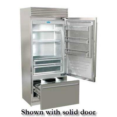 Fhiaba 36-inch, 19.3 cu. ft. Bottom Freezer Refrigerator with Ice and Water FP36BIRGS IMAGE 1