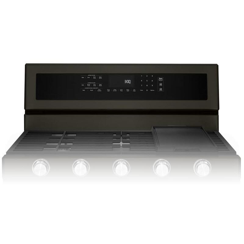 KitchenAid 30-inch Freestanding Gas Range KFGD500EBS IMAGE 2