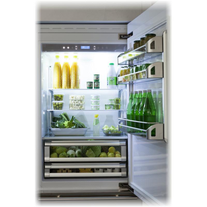 Fhiaba 24-inch, 12.1 cu. ft. Counter-Depth Bottom Freezer Refrigerator BI24B-RO IMAGE 2