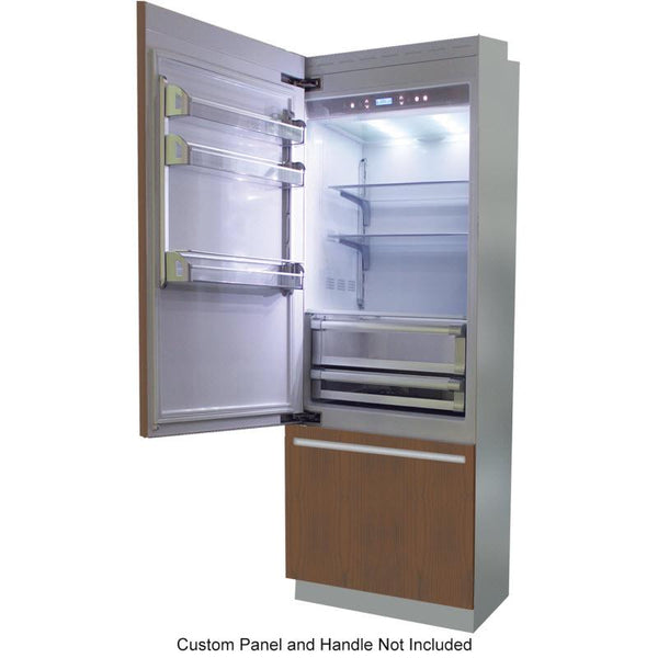 Fhiaba 30-inch, 15.5 cu. ft. Counter-Depth Bottom Freezer Refrigerator BI30B-LO IMAGE 1