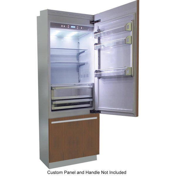 Fhiaba 30-inch, 15.5 cu. ft. Counter-Depth Bottom Freezer Refrigerator with Ice and Water BI30BI-RO IMAGE 1