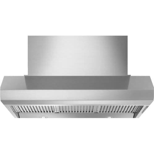 Faber 48-inch Fortezza Isola Ceiling Mount Range Hood FORTIS48SS IMAGE 1