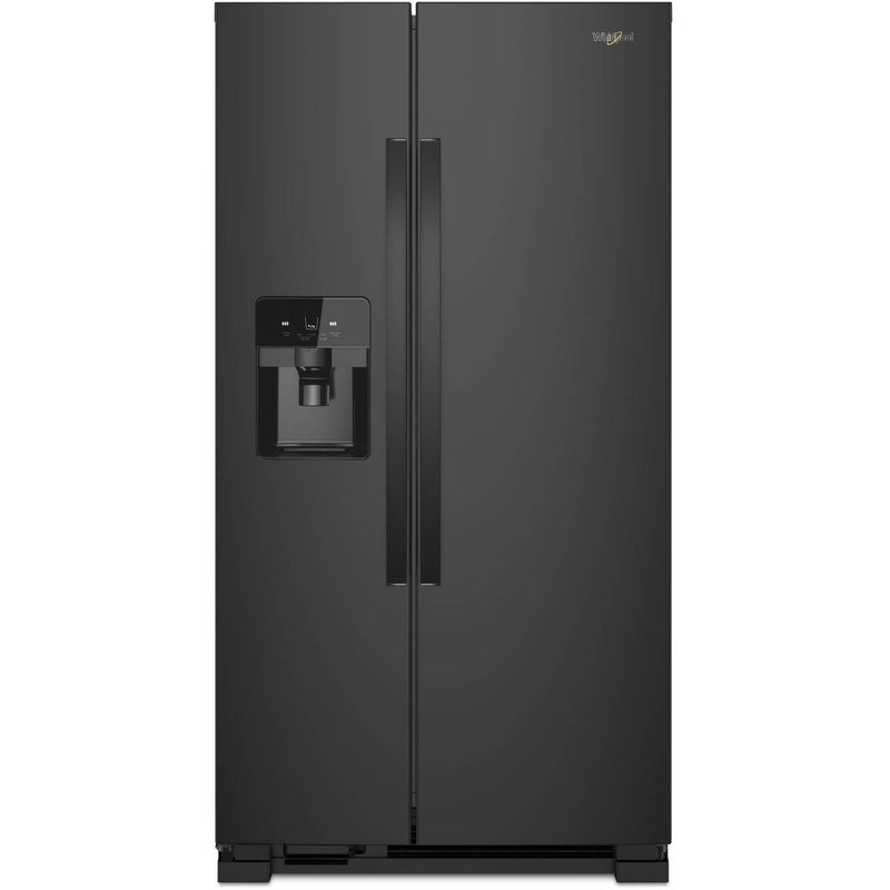 Whirlpool 36-inch, 24.55 cu. ft. Side-By-Side Refrigerator WRS325SDHB IMAGE 1