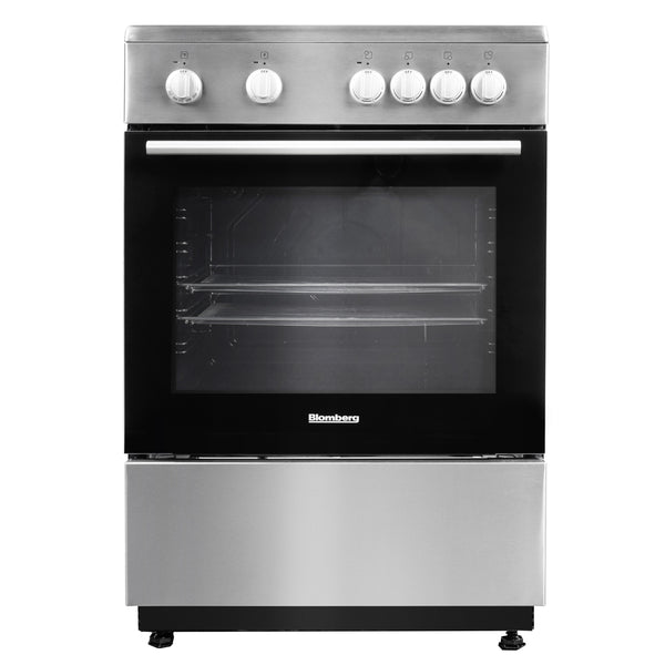 Blomberg 24-inch Freestanding Electric Range with 4 Cooking Zones BERC24202SS IMAGE 1