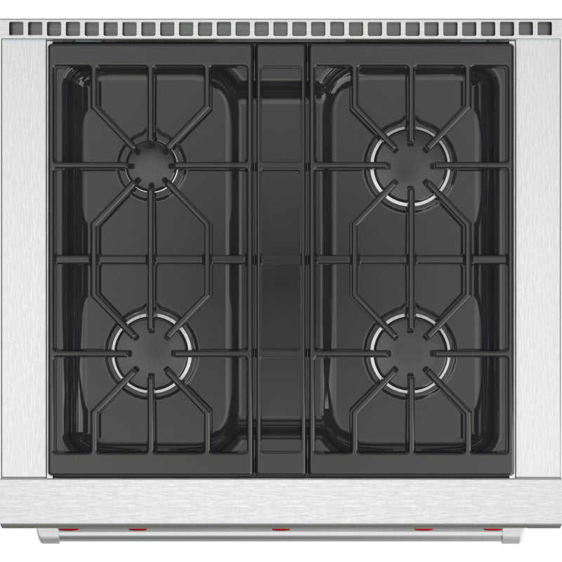 Wolf 30-inch Freestanding Gas Range with Convection GR304-LP IMAGE 6