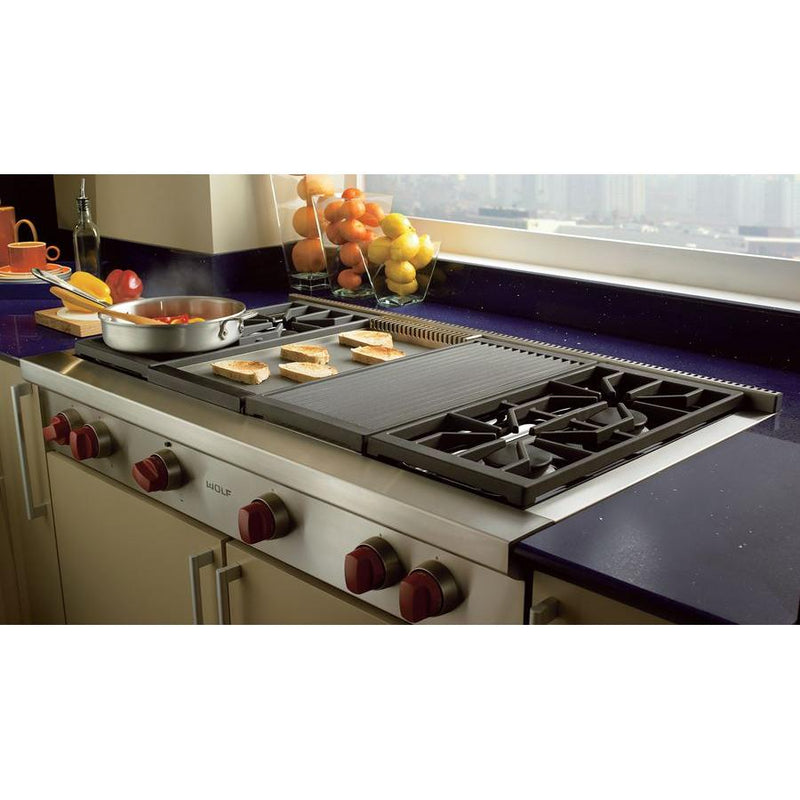 Built in online griddle cooktop