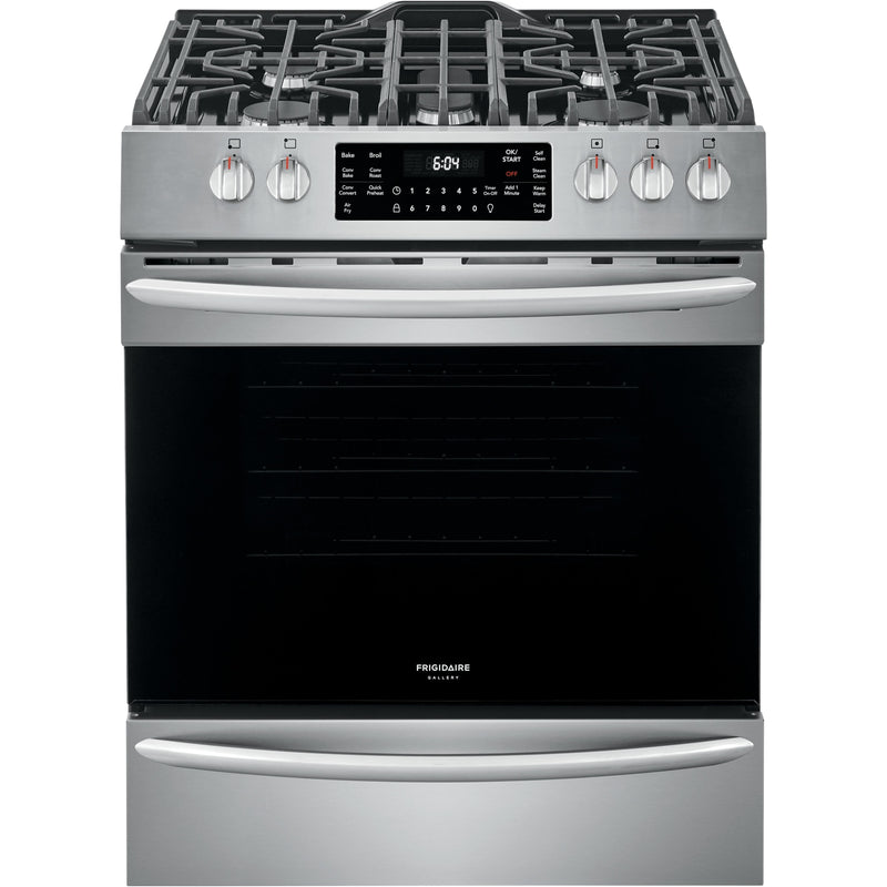 Frigidaire Gallery 30-inch Freestanding Gas Range with Air Fry Technology FGGH3047VF IMAGE 1