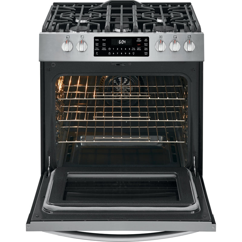 Frigidaire Gallery 30-inch Freestanding Gas Range with Air Fry Technology FGGH3047VF IMAGE 2