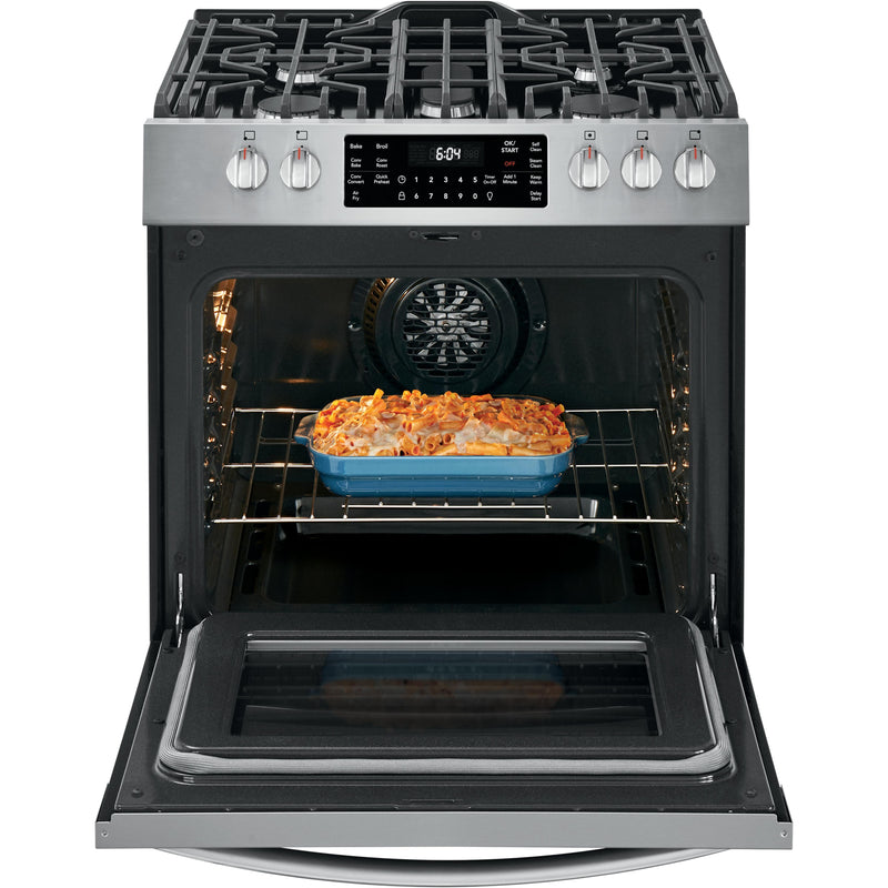 Frigidaire Gallery 30-inch Freestanding Gas Range with Air Fry Technology FGGH3047VF IMAGE 3