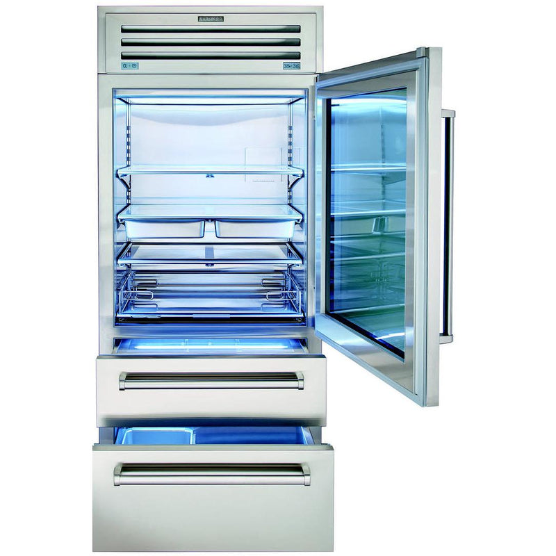 Sub-Zero 36-inch, 22.7 cu.ft. Built-in Bottom-Freezer Refrigerator with Interior Ice Maker PRO3650G-RH IMAGE 3