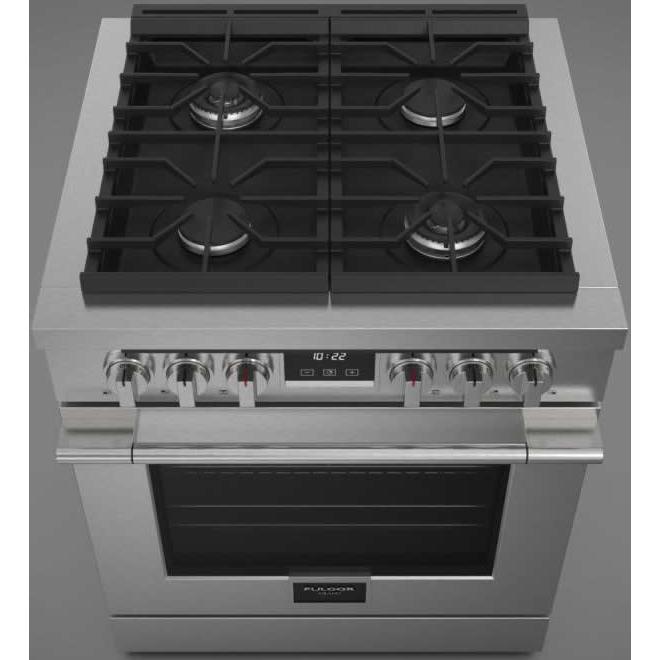 Fulgor Milano 30-inch Freestanding Gas Range F4PGR304S1 IMAGE 2