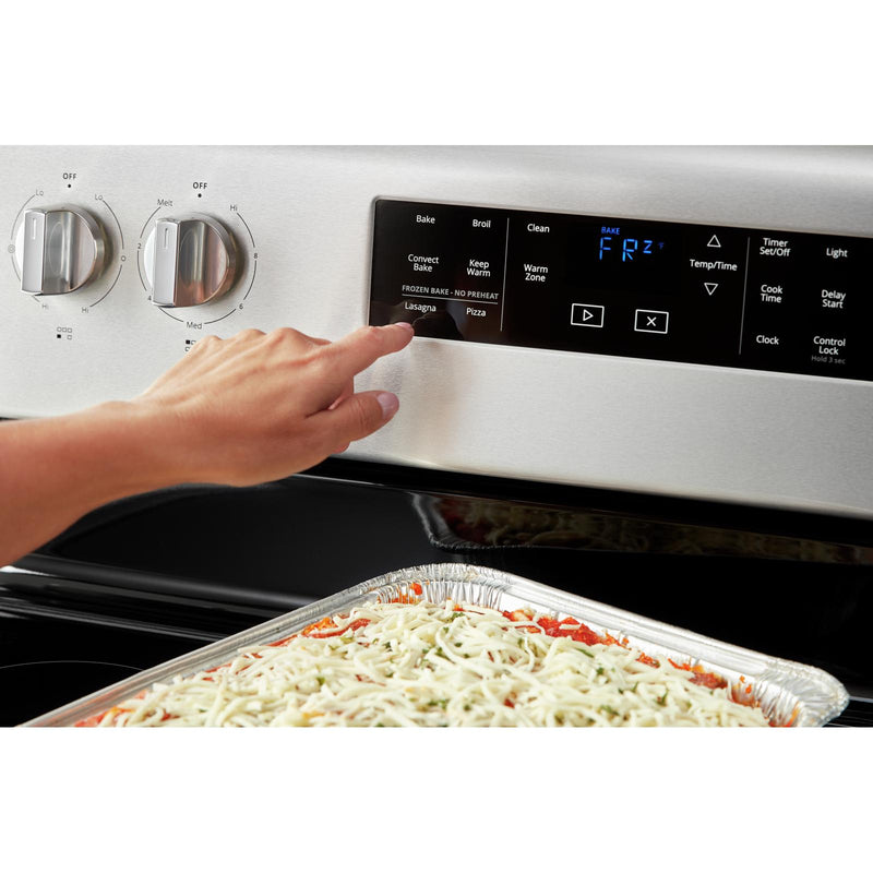 Whirlpool 30-inch Freestanding Electric Range with Frozen Bake™ Technology YWFE535S0JZ IMAGE 10