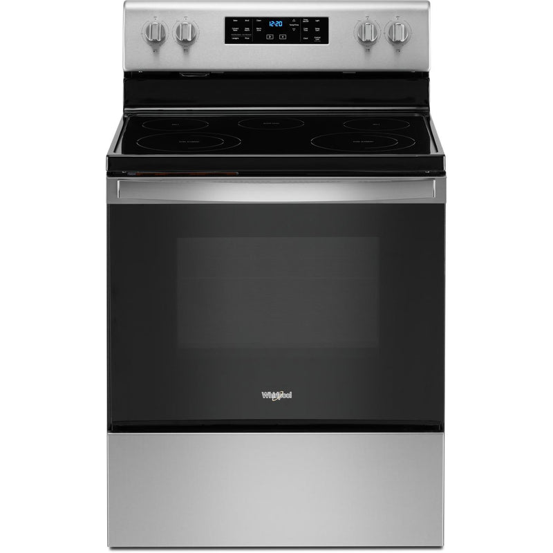 Whirlpool 30-inch Freestanding Electric Range with Frozen Bake™ Technology YWFE535S0JZ IMAGE 1