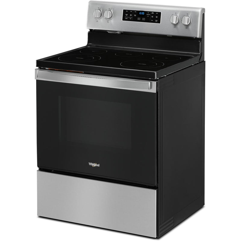 Whirlpool 30-inch Freestanding Electric Range with Frozen Bake™ Technology YWFE535S0JZ IMAGE 2