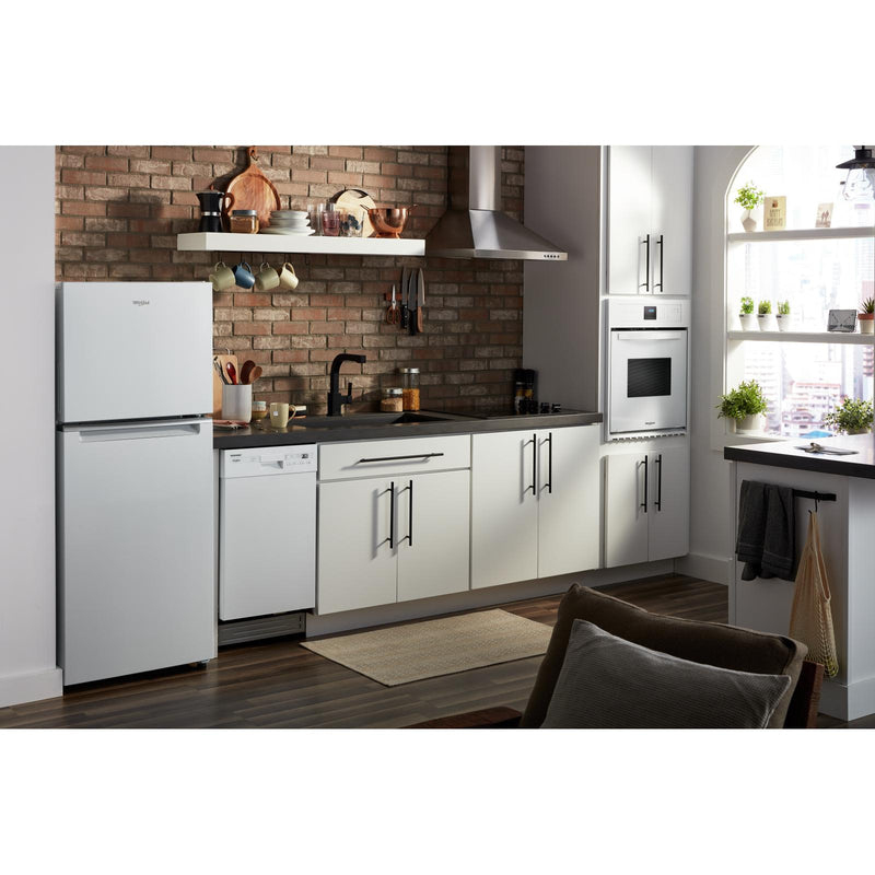 Whirlpool 24 3/8", 11.6 cu.ft. Top Freezer Freestanding Refrigerator with Freezer Temperature Controls WRT312CZJW IMAGE 8