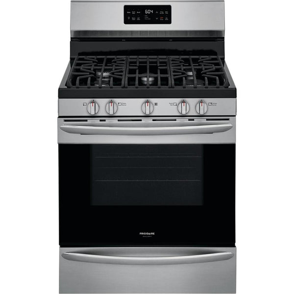 Frigidaire Gallery 30-inch Freestanding Gas Range with 5 Sealed Burners GCRG3038AF IMAGE 1