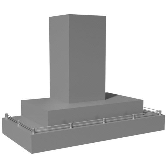 Vent-A-Hood 54-inch Wall Mount Range Hood CWLH9-354SS IMAGE 1