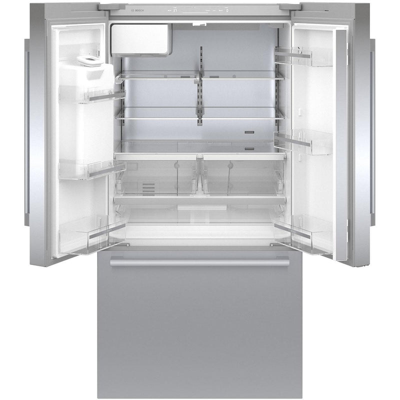 Bosch 36-inch, 26 cu. ft. French 3-Door Refrigerator B36FD50SNS IMAGE 2