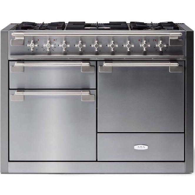 AGA 48in Elise Dual Fuel Range AEL481DFSS IMAGE 1