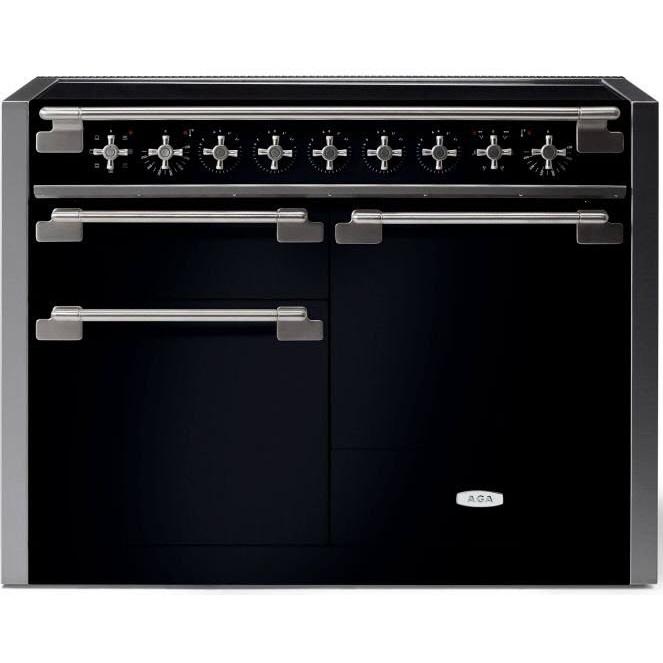 AGA 48in Elise Induction Range AEL481INBLK IMAGE 1