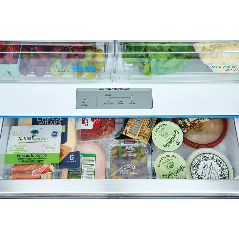 Frigidaire Gallery 36-inch, 23.3 cu. ft. French 3-Door Refrigerator GRFG2353AF IMAGE 7