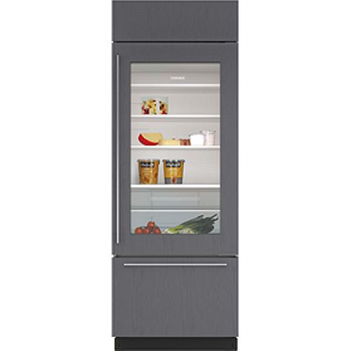 Sub-Zero 30-inch Built-in Bottom Freezer Refrigerator with Glass Door CL3050UG/O/R IMAGE 1