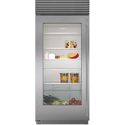 Sub-Zero 36-inch Built-in All Refrigerator with Glass Door CL3650RG/S/T/L IMAGE 1