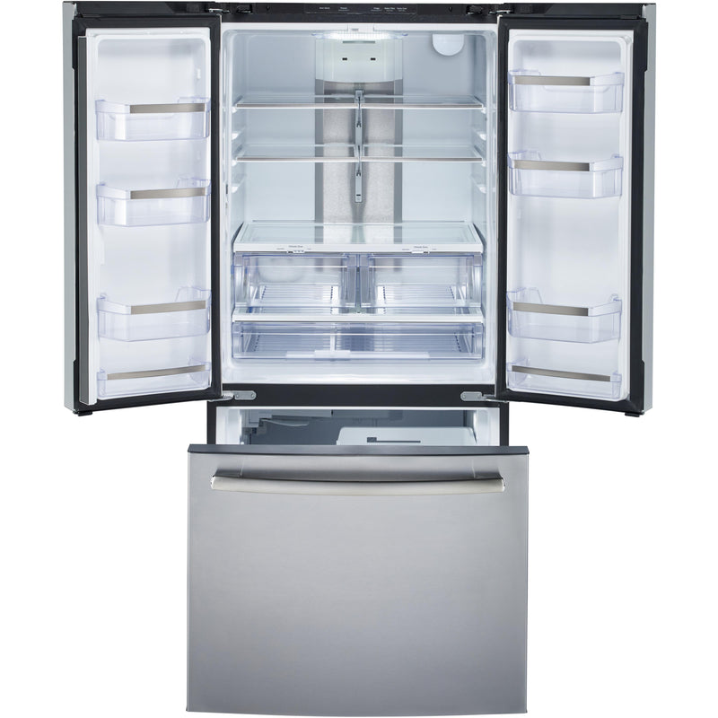 GE Profile 24.8 cu. ft. French 3-Door Refrigerator PNE25NYRKFS IMAGE 2