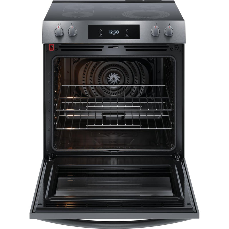 Frigidaire Gallery 30-inch Freestanding Electric Range Convection Technology GCFE306CBD IMAGE 2